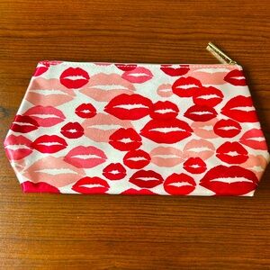 Clinique “Lips” cosmetic bag